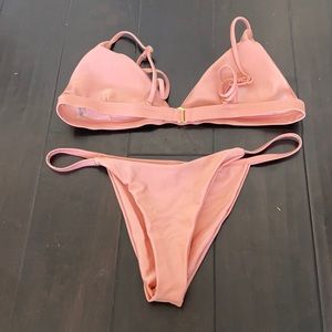 Zaful large pink Bikini